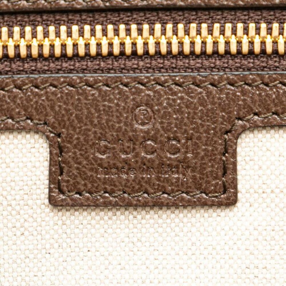 Pre Loved gucci Ophidia Duffle Bag Women brown | brown Luggage - Picture 6 of 8